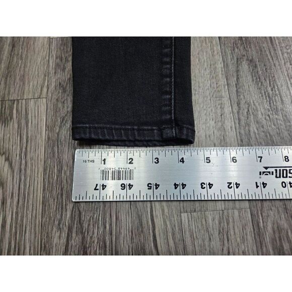 (3/$35) Refuge Womens Size 4 Distressed Skinny Black Denim Jeans - Picture 10 of 10